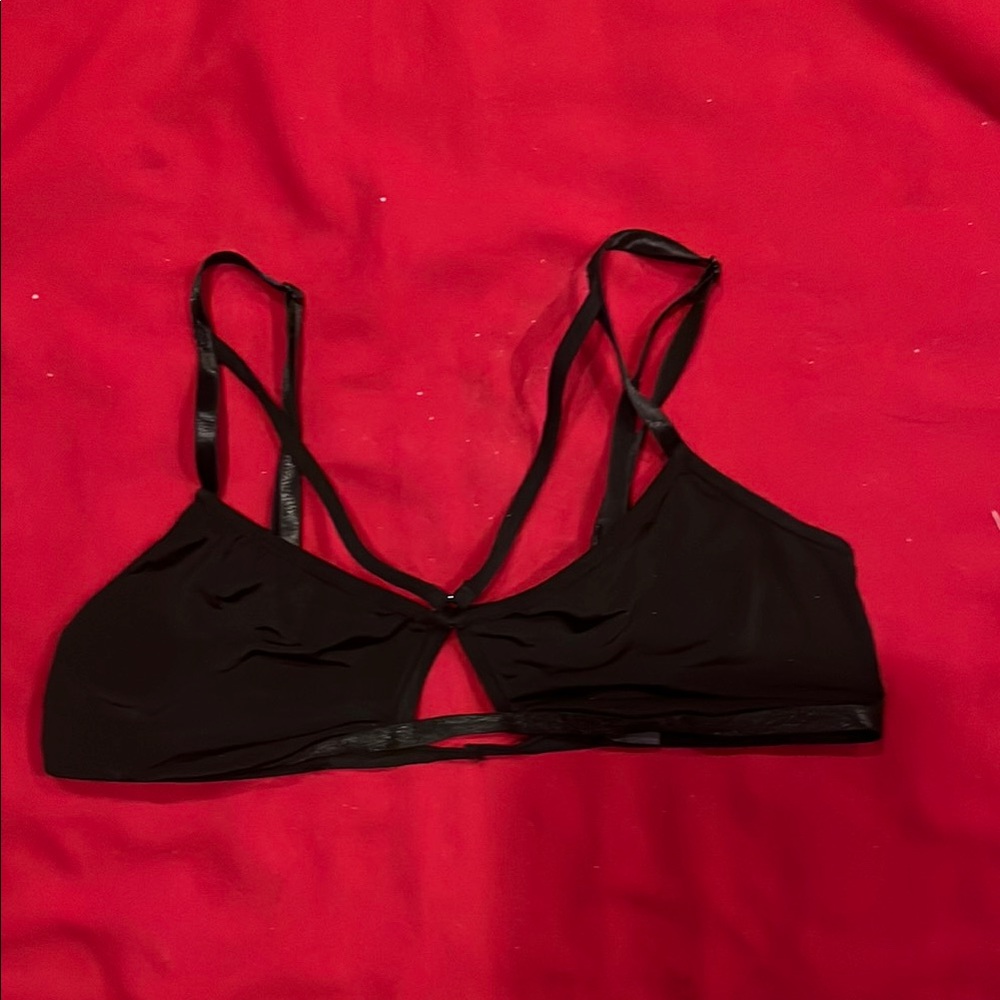 Black Strappy Bralette